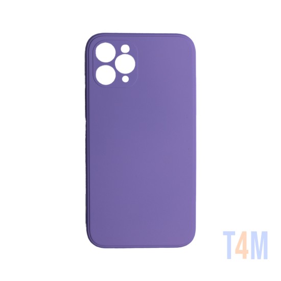 Capa de Silicone Mole para Apple iPhone 11 Pro Max Roxo